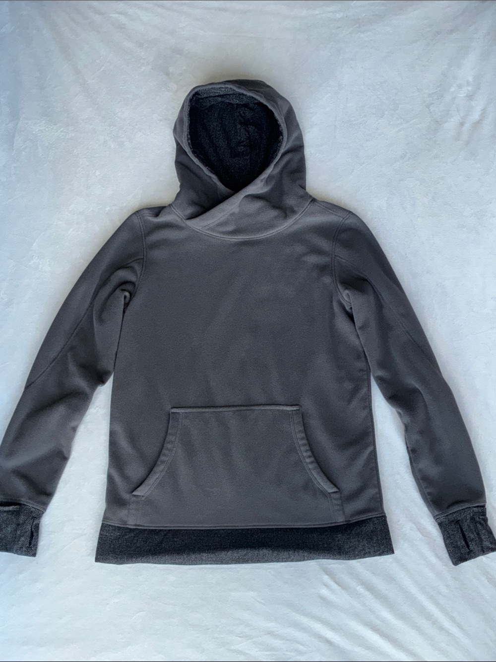 lululemon athletica Charcoal Gray Pullover Hoodie